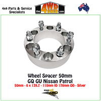 Wheel Spacer GQ GU Nissan Patrol - 50mm