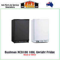 Bushman XCD100 100L Upright Fridge LPG 240V 12V