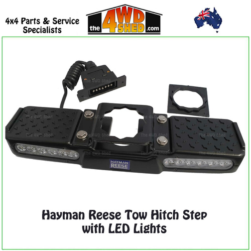 Hayman Reese Tow Hitch Step with LED Lights