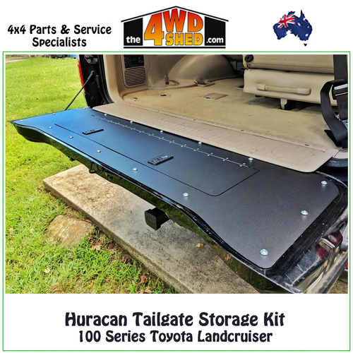 100 Series Toyota Landcruiser Tailgate Storage