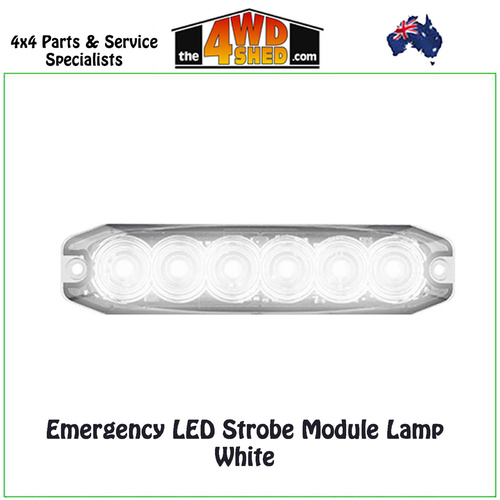 Emergency IP67 LED Strobe Module Lamp White