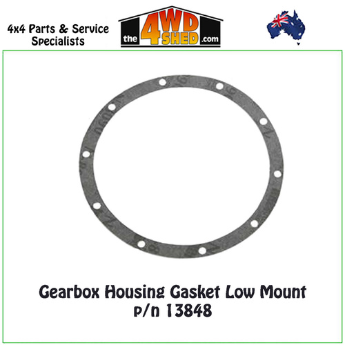 Warn 13848 - Gearbox Housing Gasket Low Mount