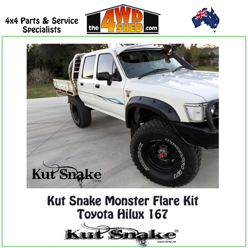 Kut Snake Flare Kit - Hilux 167 Pre 2004 FULL KIT
