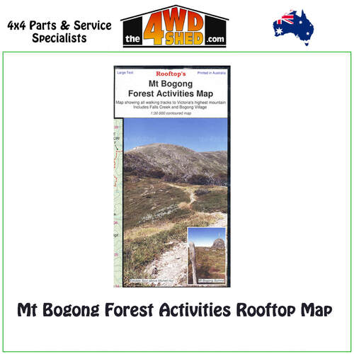 Mt Bogong Forest Activities Rooftop Map