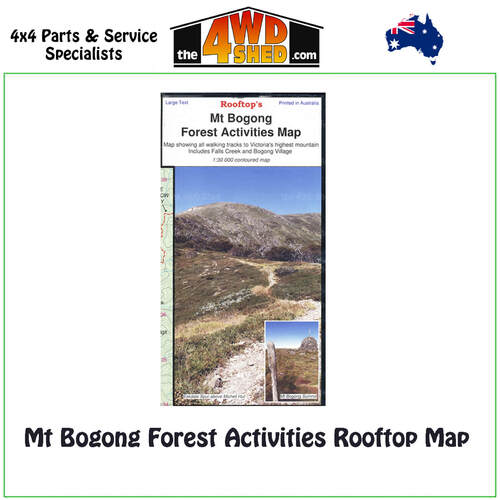 Mt Bogong Forest Activities Rooftop Map