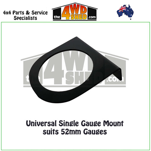 Universal Single Gauge Mount - suits 52mm Gauges