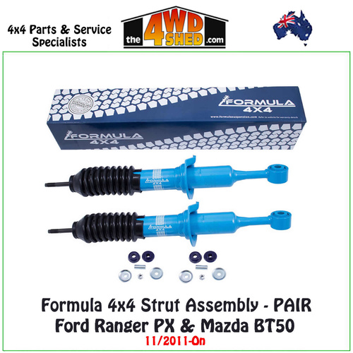 Front Strut Assembly Ford Ranger PX Mazda BT50 11/2011-On - Pair