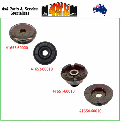 Differential Mount Cushion Bush Stopper Kit Toyota Landcruiser 100 Series IFS