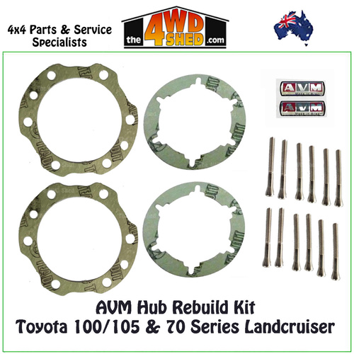 AVM Hub Rebuild Kit Toyota 100 105 76 78 79 Series Landcruiser