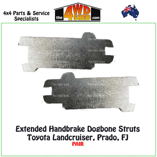 Extended Handbrake Dogbone Struts PAIR