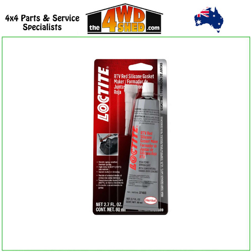LOCTITE SI 596 Silicon Red Superflex RTV 85g