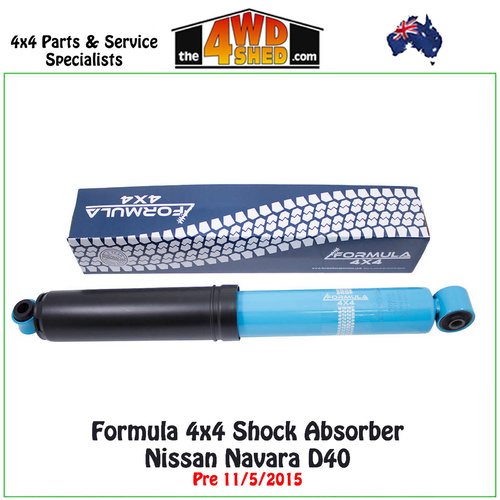 Rear Shock Absorber Nissan Navara D40 Pre 11/05/2015