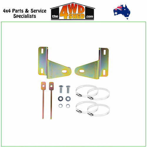 Superior 2.0 Remote Reservoir Shock Reservoir Mount Toyota Landcruiser 100 Series IFS - Front