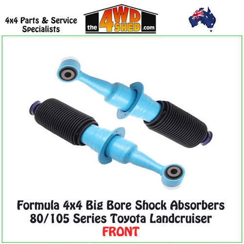 Big Bore Front Shock Absorber 80 105 Series Toyota Landcruiser PAIR