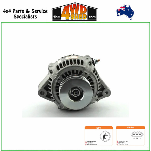 110 Amp Alternator Toyota Landcruiser 75 78 80 Series - Diesel
