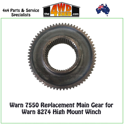Warn 7550 - Main Gear Warn 8274 High Mount Winch