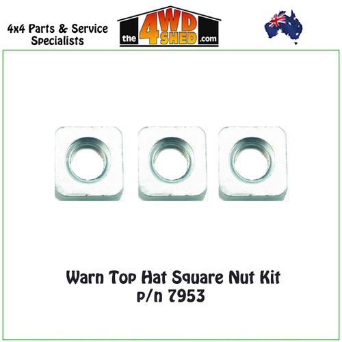 Warn 7953 - Top Hat Mounting Nuts Kit