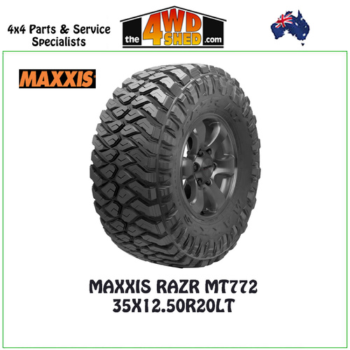 Maxxis Mud Terrain Tyre RAZR MT772 LT35X12.50R20 121Q 10PR