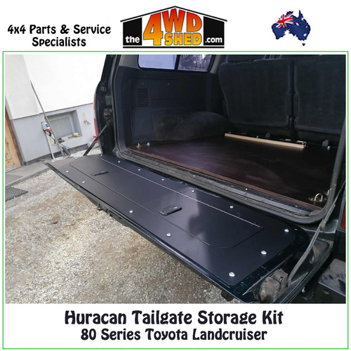 80 Series Toyota Landcruiser Tailgate Storage