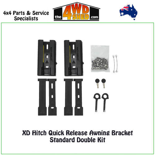 XD Hitch Quick Release Awning Bracket Double Kit