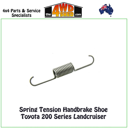 Spring Tension Handbrake Shoe Toyota 200 Series Landcruiser