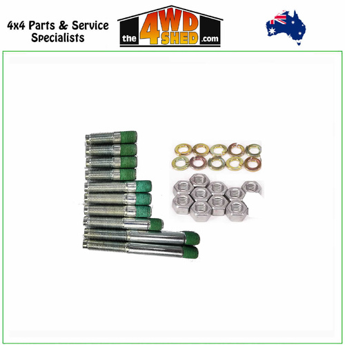 Rear Diff Stud Kit 10 Stud (Factory Locker) Toyota Landcruiser 76 78 79 105 Series