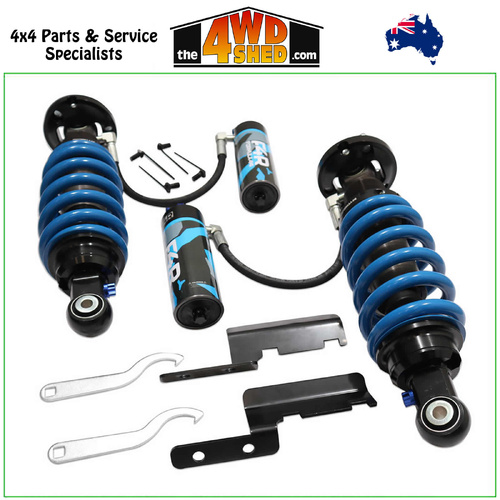 2-3 Inch 50-75mm Front Adjustable F4R Formula 4x4 Shock Absorber Kit Nissan Navara D23 NP300 2017-On