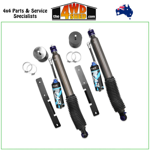 3-4 Inch 75-100mm Rear Adjustable F4R Formula 4x4 Shock Absorber Kit Toyota Landcruiser 80 Series