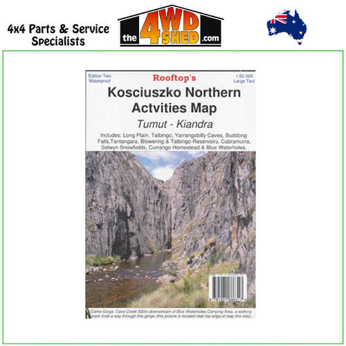 Kosciuszko Northern Rooftop Activities Map