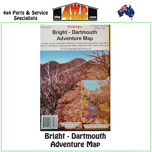 Bright Dartmouth Adventure Map 1:100 000