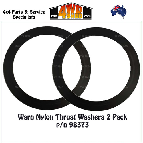 Warn 13826 Nylon Thrust Washers 2 PACK 98373