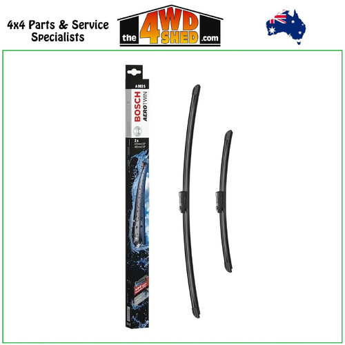 Bosch Wiper Blade Set Mazda BT50 TF Isuzu DMAX MUX