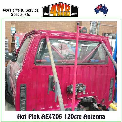 Hot Pink GME AE4705 120cm Antenna 6.6dBi Ground Independant with Lead
