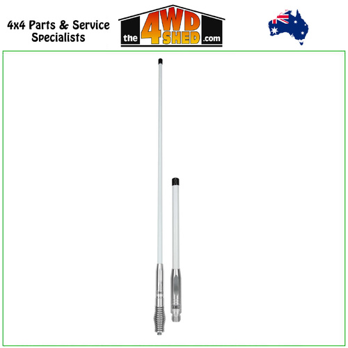 GME Heavy Duty All Terrain Antenna Pack 2.1 & 6.6 dBi Gain - White