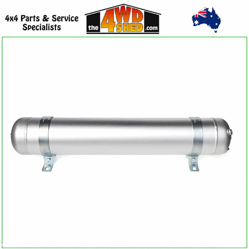 Aluminium Air Tank 2 Gallon 3 Port 6 Litre - Complete with Fittings
