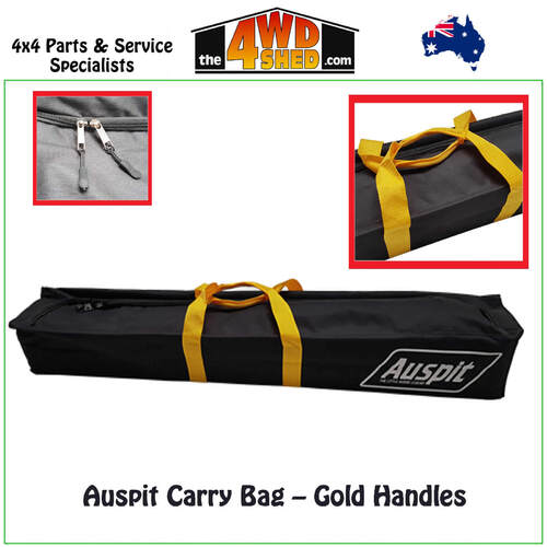 Auspit Carry Bag – Gold Handles