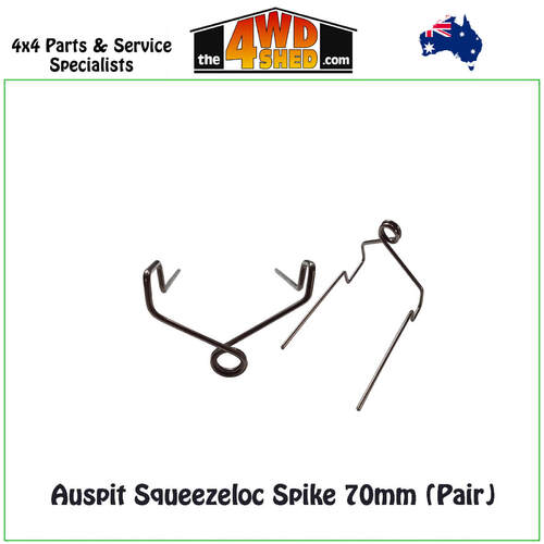 Auspit Squeezeloc Spike 130mm (Pair)