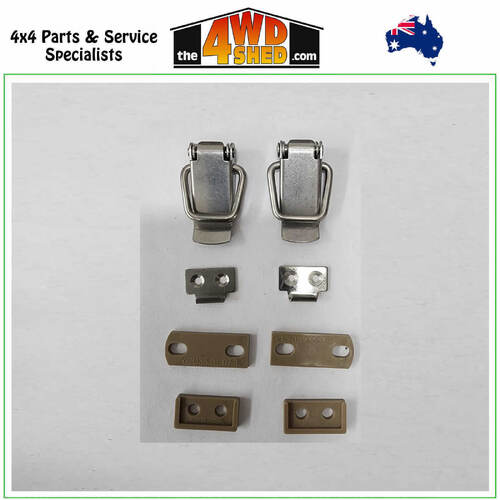 Bushman Fridge Latch Set (x2)
