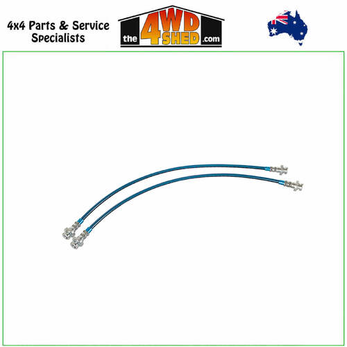 Rear Extended Braided Brake Lines Nissan Navara D23 NP300 3-4 Inch