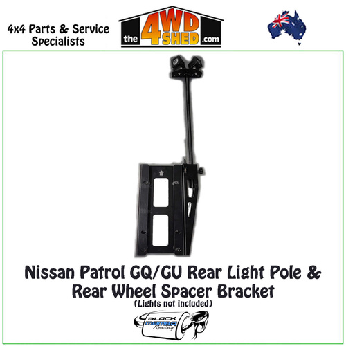 GQ/GU Spare Wheel Spacer Bracket & Rear Light Pole Package