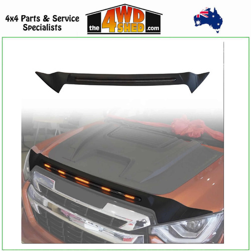 Bonnet Protector with LED Lights Isuzu DMAX 2020-On