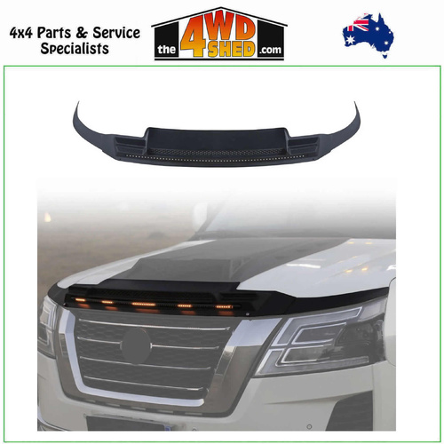 Bonnet Protector with LED Lights Nissan Patrol Y62 2019-On