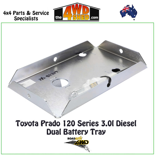 Dual Battery Tray Toyota Prado 120 Series 3.0l Diesel