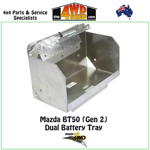 Dual Battery Tray Mazda BT50 (Gen 2) Tub Mount