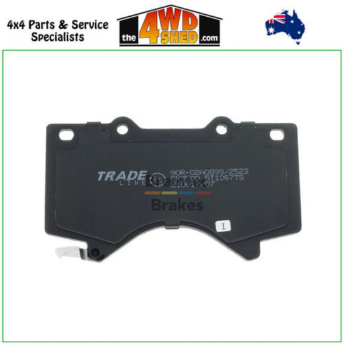 Bremtec Brakes TRADE-LINE Front Brake Pads Toyota Landcruiser 200 Series
