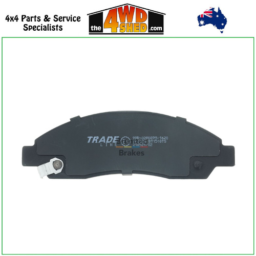 Bremtec Brakes TRADE-LINE Front Brake Pads Holden Rodeo RA Colorado RC Isuzu DMAX
