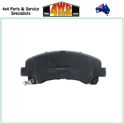Bremtec Brakes TRADE-LINE Front Brake Pads Holden Colorado RC RG Isuzu DMAX MUX LDV T60