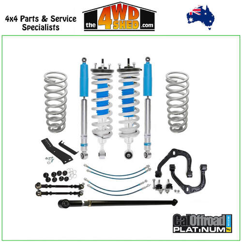 CalOffroad Platinum Series Tour Pack 4" Lift Kit - Nissan Navara NP300 Coil Rear