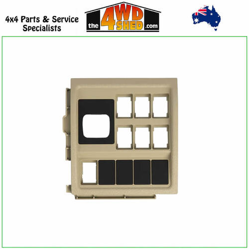 Replacement Switch Fascia 200 Series Toyota Landcruiser - Flaxen