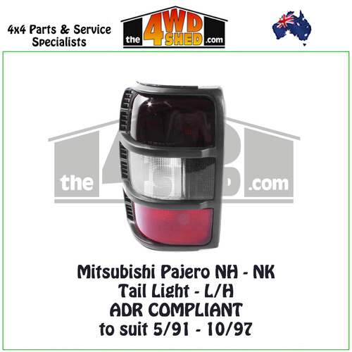 Mitsubishi Pajero NH NJ NK Tail Light 5/91-10/97 - Left